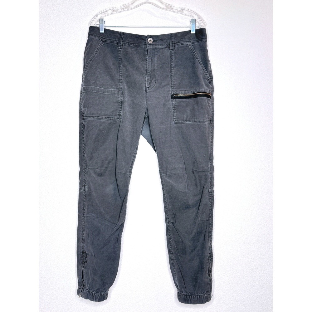 REI CO-OP Trailsmith Jogger Pants Size 14 Dk Gray Cotton Gorpcore Outdoor Hiking